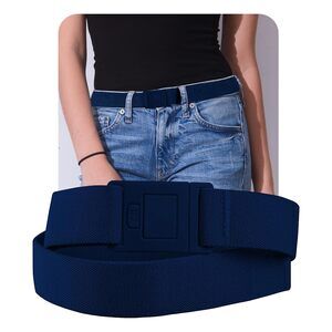 9635 Easily Adjustable Elastic Flat Buckle No Show Belts For Women –